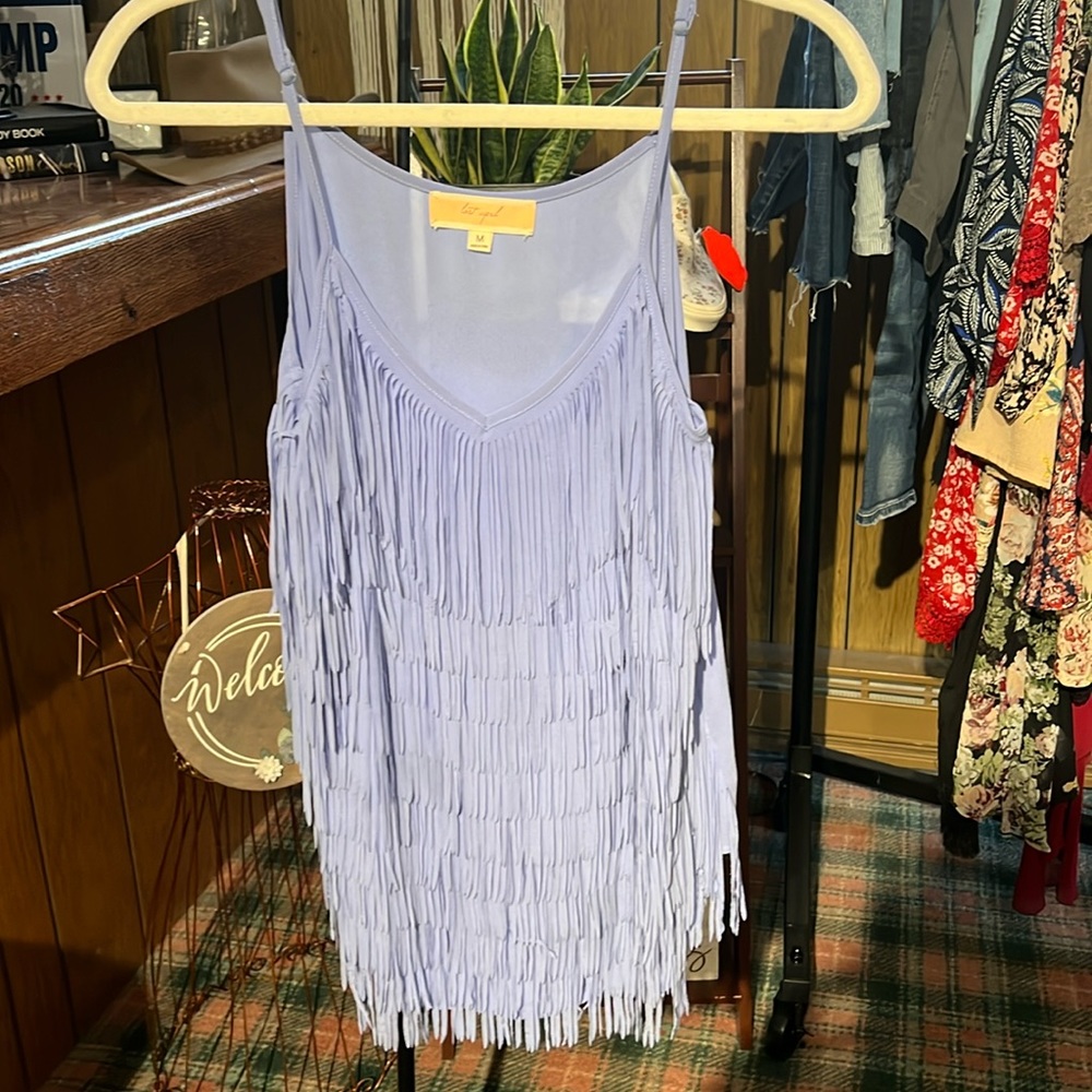 🔥Cute fringe tank